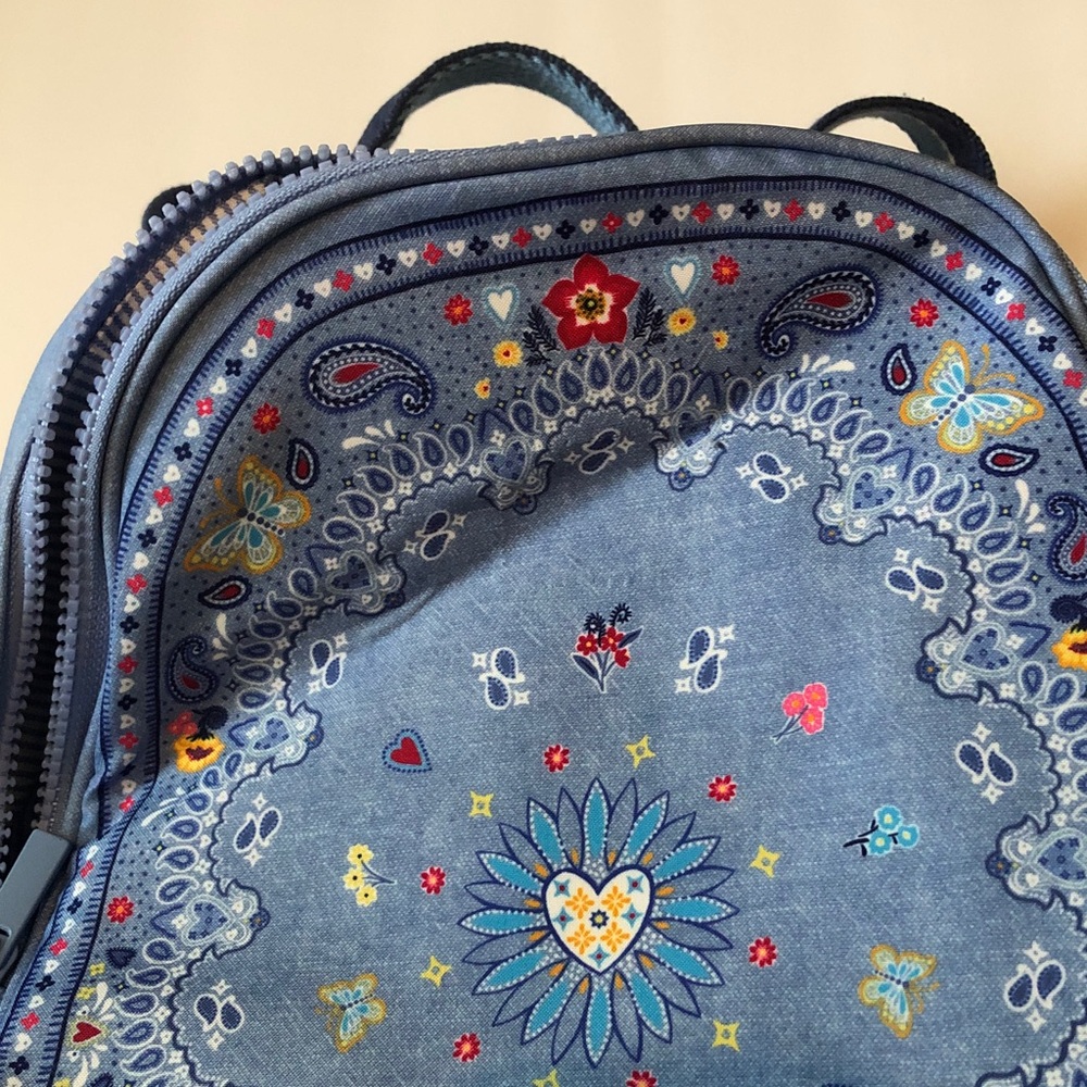Brighton denim-look bandana butterfly mini backpack - Picture 9 of 9